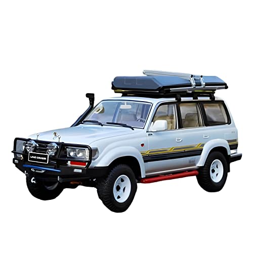 1 18 Für Toyota Landkluze Offroad LC80 Version Legierung Automodell Sammlung Ornamente Souvenir Erwachsenes Spielzeug Druckgussmodelle Motorfahrzeuge(D) von DUEVEL