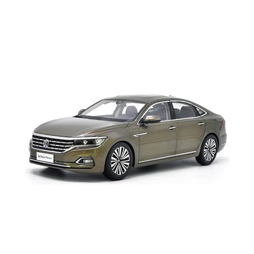 1 18 Für Volkswagen Passat Gold 2018 Replika-Automodell Maßstabsgetreues Modellauto Für Sammeln Druckgussmodelle Motorfahrzeuge von DUEVEL