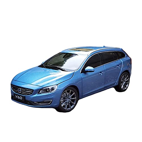 DUEVEL 1 18 Für Volvo V60 Travel Edition Home Limousine Legierung Simulation Auto Modell Hobby Spielzeug Erwachsene Druckgussmodelle Motorfahrzeuge(B) von DUEVEL