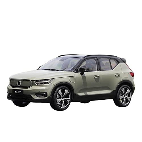 1 18 Für Volvo Xc40 Modell Pure Electric Plate 2022 Diecast Alloy Simulation Car Model Boy Geburtstagsgeschenk Druckgussmodelle Motorfahrzeuge(B) von DUEVEL