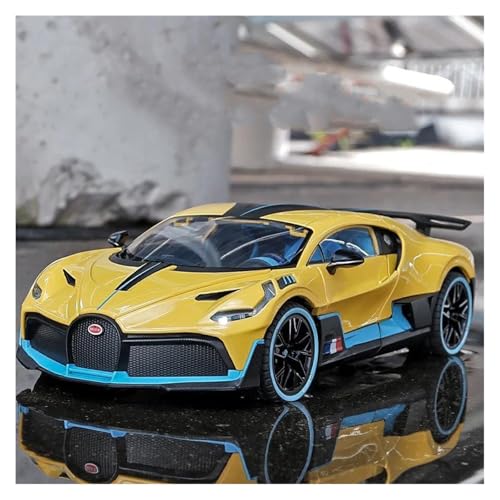 1 18 Große Größe 26CM Für Bugatti Divo Legierungsdruckguss-Volltürautomodell Junge Sound- Und Lichtsammlung Geschenkspielzeugauto Druckgussmodelle Motorfahrzeuge(4) von DUEVEL