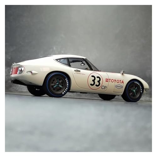 1 18 Maßstab Legierung Modell Für Toyota 2000GT Rennwagen Modell Druckguss Modell Auto Desktop-Kollektion Druckgussmodelle Motorfahrzeuge von DUEVEL