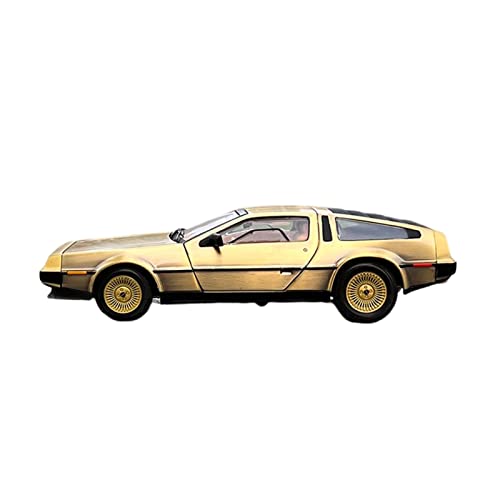 1 18 Passend Für Delorean DMC-12 Zeitmaschine Druckgusslegierung Simulation Automodellsammlung Ornamente Druckgussmodelle Motorfahrzeuge von DUEVEL