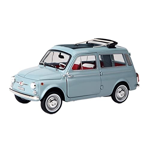 1 18 Passend Für FIAT 500 Giardiniera 1964 Alloy Model Car Adult Collection Souvenir Display Ornaments Druckgussmodelle Motorfahrzeuge von DUEVEL