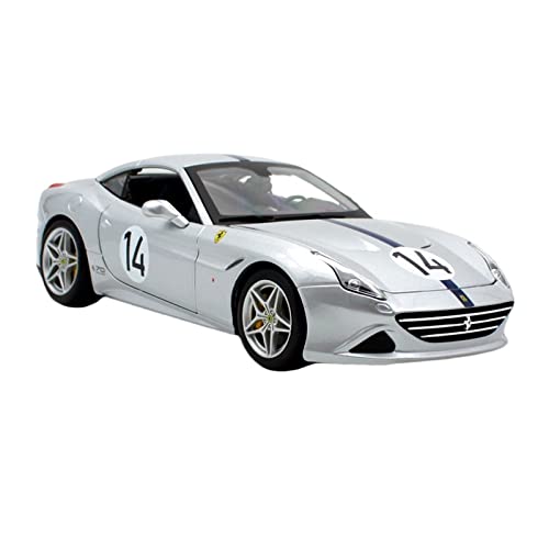 1 18 Passend Für Ferrari California T 10. Jahrestag Blaue Legierungssimulationsautomodell-Dekorationskollektion Druckgussmodelle Motorfahrzeuge(A) von DUEVEL