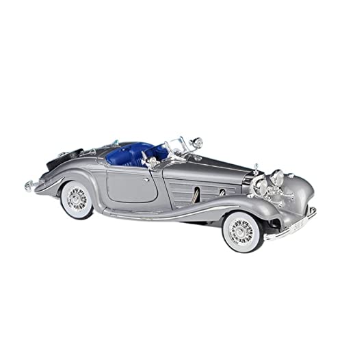 1 18 Passend Für Mercedes Benz 500K 1936 Druckgusslegierung Modellauto Erwachsene Sammlung Souvenir Display Ornamente Druckgussmodelle Motorfahrzeuge(A) von DUEVEL