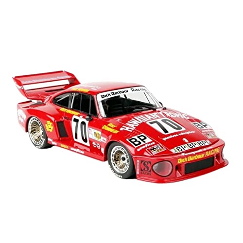 1 18 Passend Für Porsche 935 24 1979 Red Static Alloy Diecast Car Model Collection Spielzeug Dekoration Geschenk Druckgussmodelle Motorfahrzeuge von DUEVEL