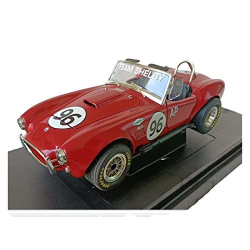 1 18 Passend Für Shelby Cobra 1965 Metallmodellauto-Simulationssammlung Sound- Und Lichtgeschenke Spielzeugfahrzeuge Druckgussmodelle Motorfahrzeuge von DUEVEL