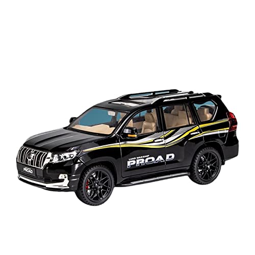 DUEVEL 1 18 Passend Für Toyota Land Cruiser Prado Diecast Alloy Simitation Car Model Vehicle Hobby Collection Geschenk Druckgussmodelle Motorfahrzeuge(A) von DUEVEL