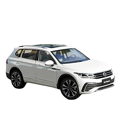 1 18 TIGUAN L 2022 Legierung Automodell Sammlung Souvenir Ornamente Display Fahrzeug Spielzeug Geschenk Druckgussmodelle Motorfahrzeuge(B) von DUEVEL