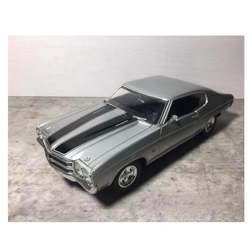 1 18 für Chevrolet 1970 Chevelle SS 454, Legierung, statisches Auto, Sammlungstyp, Metallspielzeug-Sammlungsfahrzeugmodell Druckgussmodelle Motorfahrzeuge(C) von DUEVEL