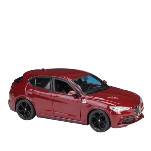 1 24 Für Alfa Romeo Stelvio SUV Legierung Auto Modell Diecast Metall Spielzeug Fahrzeug Druckgussmodelle Motorfahrzeuge von DUEVEL