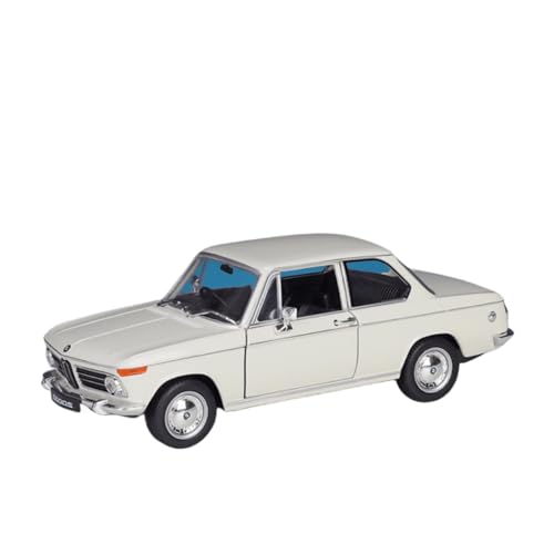 1 24 Für BMW BMW2002Ti Simulation Legierung Auto Modell Spielzeug Sammlung Dekoration Druckgussmodelle Motorfahrzeuge(Weiß) von DUEVEL