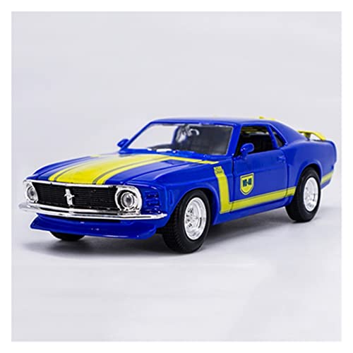 1 24 Für Ford 1967 Mustang GT Legierung Auto Spielzeugmodell Kinder Spielzeugauto Modell Display Geschenk Druckgussmodelle Motorfahrzeuge von DUEVEL