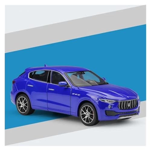 1 24 Für Maserati Levante SUV Legierung Auto Spielzeug Simulation Sammlung Auto Modell Druckgussmodelle Motorfahrzeuge(Blau) von DUEVEL