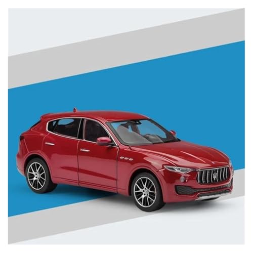 1 24 Für Maserati Levante SUV Legierung Auto Spielzeug Simulation Sammlung Auto Modell Druckgussmodelle Motorfahrzeuge(Rot) von DUEVEL