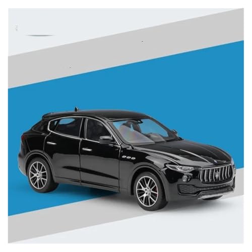 1 24 Für Maserati Levante SUV Legierung Auto Spielzeug Simulation Sammlung Auto Modell Druckgussmodelle Motorfahrzeuge(Schwarz) von DUEVEL