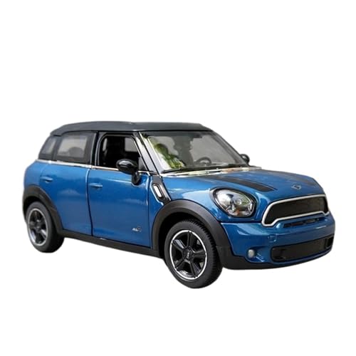 1 24 Für Mini Countryman Legierung Statisches Druckgussautomodell Sammlung Kinderspielzeug Druckgussmodelle Motorfahrzeuge(Blau) von DUEVEL