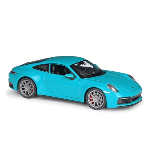 1 24 Für Porsche 911 Carrera 4S Simulation Legierung Auto Modell Sammler Spielzeug Auto Druckgussmodelle Motorfahrzeuge(Taglia unica) von DUEVEL