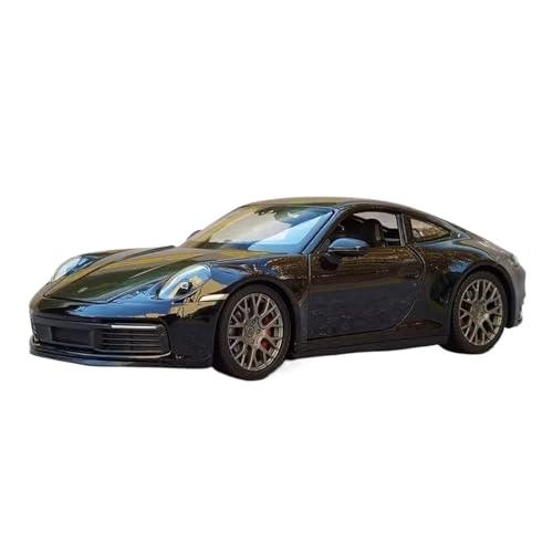 1 24 Für Porsche 911 Carrera Coupe Legierung Sportwagen Modell Diecast Metall Spielzeug Fahrzeuge Auto Modell Sammlerstücke Druckgussmodelle Motorfahrzeuge(Schwarz) von DUEVEL