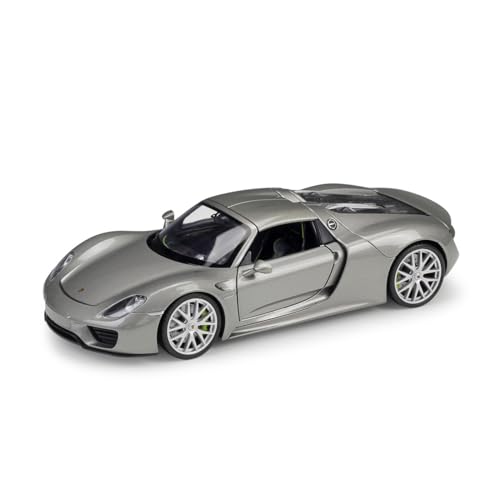 1 24 Für Porsche 918 Spyder Simulation Legierung Vier-Rad-Scheibenbremse Auto Modell Sammler Spielzeugauto Druckgussmodelle Motorfahrzeuge(Taglia unica) von DUEVEL