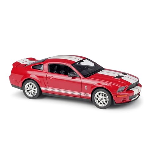 1 24 Für Shelby Cobra 2007 GT500 Simulation Legierung Die-cast Auto Modell Spielzeug Sammlung Geschenk Ornament Druckgussmodelle Motorfahrzeuge(Taglia unica) von DUEVEL