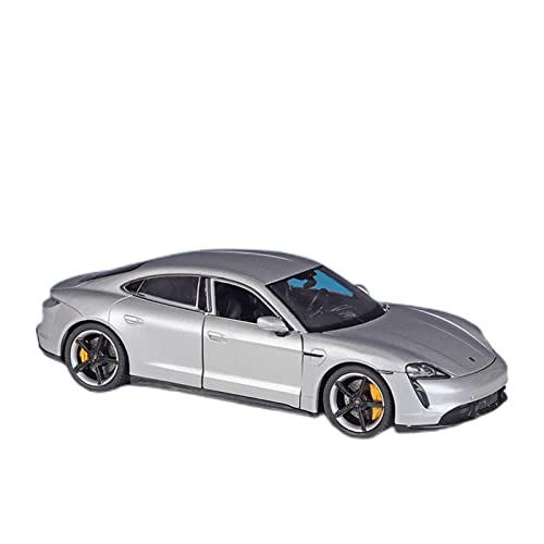 1 24 Für Taycan Turbo S Legierung Automodell Simulation Geschenk Spielzeug Druckguss Automodell Druckgussmodelle Motorfahrzeuge(B) von DUEVEL