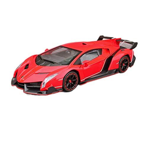 1 24 Für Veneno Supercar Alloy Car Model Diecast Toy Vehicle High Simitation Cars Druckgussmodelle Motorfahrzeuge(A) von DUEVEL