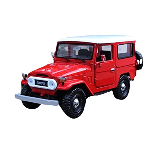 1 24 Für. Toyota FJ40. Zinklegierung Spielzeugauto, Zugfahrzeug-Spielzeugauto Ziehen Druckgussmodelle Motorfahrzeuge(6) von DUEVEL