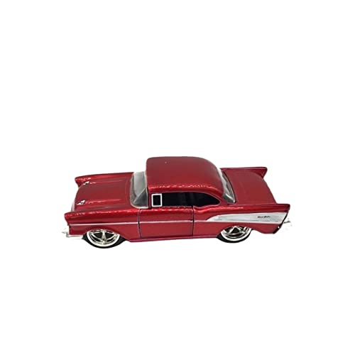 1 32 Fit Für Chevrolet Belair 1957 Klassische Diecast Auto Metalllegierung Simulation Modellauto Spielzeug Sammlung Druckgussmodelle Motorfahrzeuge(B) von DUEVEL