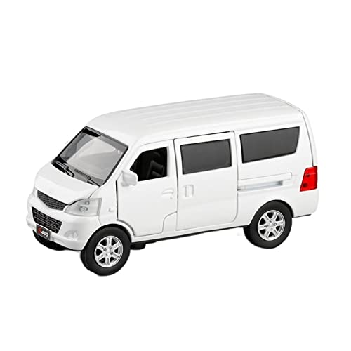 1 32 Für Chang'an Star S460 Van MPV Legierung Simulation Modellauto Schiebetür Sound Licht Spielzeug Fahrzeug Druckgussmodelle Motorfahrzeuge(B) von DUEVEL