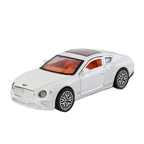 1 32 Für Continental GT Luxusautomodell Druckgussmetallautomodell Simulation Sound- Und Lichtsammlung Druckgussmodelle Motorfahrzeuge(White) von DUEVEL