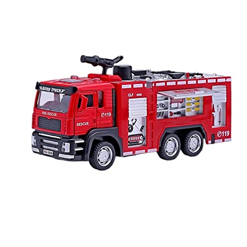 1 32 Für Engineering Druckguss Metall Spielzeugmodell Rennwagen Pull Back Educational Boy Gift Collection Druckgussmodelle Motorfahrzeuge(B) von DUEVEL