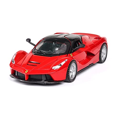 1 32 Für Ferrari Alloy Die Cast Car Model Open Doors Mit Licht Und Sound Sport Indoor Toys Druckgussmodelle Motorfahrzeuge(B) von DUEVEL