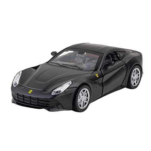 1 32 Für Ferrari F12 Super Race Legierung Metalldruckguss Simulation Automodell Desktop Ornamente Druckgussmodelle Motorfahrzeuge(Schwarz) von DUEVEL