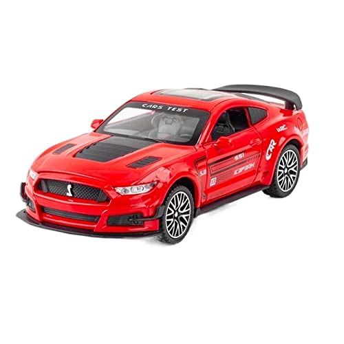 1 32 Für Ford Shelby GT500 Legierung Metall Diecast Simulation Auto Modell Auto Innenraum Sammeln Spielzeug Druckgussmodelle Motorfahrzeuge(C) von DUEVEL