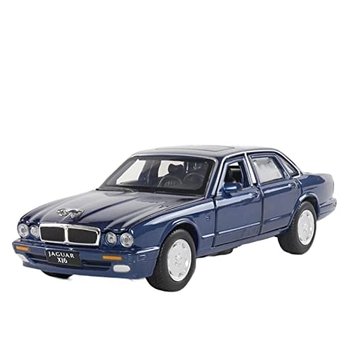 1 32 Für Jaguar XJ6 Metall Druckguss Legierung Skala Simulation Auto Modell Desktop Persönlichkeit Ornamente Druckgussmodelle Motorfahrzeuge(B) von DUEVEL