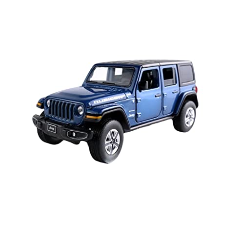 1 32 Für Jeep Wrangler Rubicon Metall Modellauto Simulation Sammlung Sound Und Licht Geschenke Spielzeugfahrzeuge Druckgussmodelle Motorfahrzeuge(B) von DUEVEL