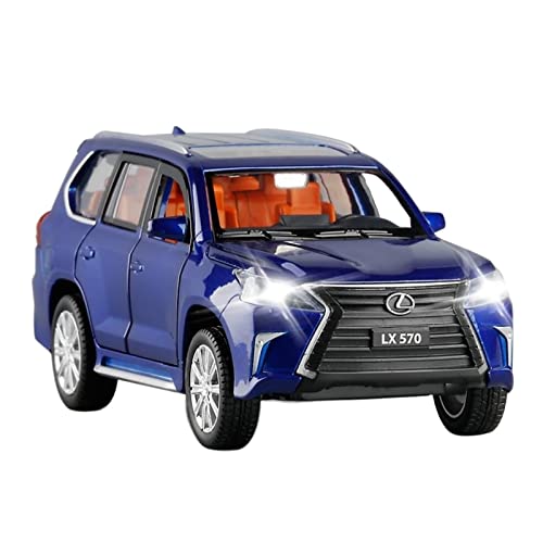 1 32 Für Lexus LX570 Metalllegierung Diecast Simulation Autos Modell Sound Und Licht Auto Sammeln Spielzeug Druckgussmodelle Motorfahrzeuge(D) von DUEVEL