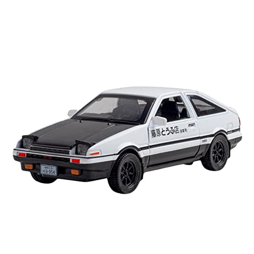 1 32 Für Toyota AE86 Simulation Modellauto Legierung Diecast Spielzeug Dekoration Junge Mädchen Geschenke Sammlung Druckgussmodelle Motorfahrzeuge(A) von DUEVEL