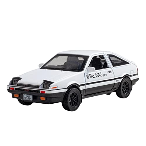 1 32 Für Toyota AE86 Simulation Modellauto Legierung Diecast Spielzeug Dekoration Junge Mädchen Geschenke Sammlung Druckgussmodelle Motorfahrzeuge(B) von DUEVEL