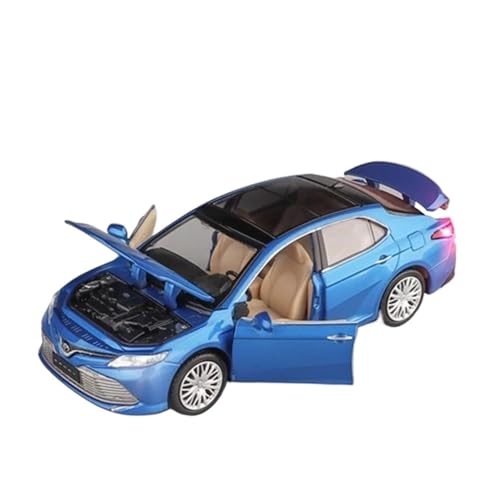 1 32 Für Toyota Camry Legierung Auto Modell Maßstab Diecast Auto Sound Und Licht Sammlung Spielzeug Druckgussmodelle Motorfahrzeuge(Blau) von DUEVEL