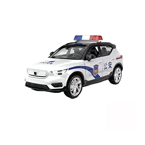 1 32 Für Voivo Xc40 Polizei Die Casting Alloy Truck Model Collection Souvenir Display Geburtstagsgeschenk Druckgussmodelle Motorfahrzeuge von DUEVEL