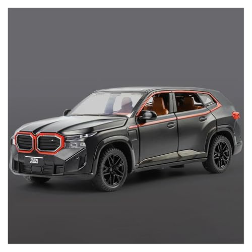 1 32 Für XM SUV Simulation Sport Auto Modell Druckguss Metall Neue Energie Fahrzeug Fahrzeug Modell Sound Und Licht Druckgussmodelle Motorfahrzeuge(Schwarz) von DUEVEL