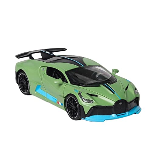 1 32 Passend Für Bugatti DIVO Metall Sport Druckguss Automodell Legierung Sound Light Pull Back Collection Druckgussmodelle Motorfahrzeuge(C) von DUEVEL