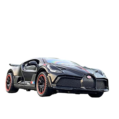 1 32 Passend Für Bugatti DIVO Sports Alloy Toy Diecast Model Car Collection Sound and Light Gifts Red Druckgussmodelle Motorfahrzeuge(C) von DUEVEL