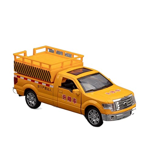 1 32 Passend Für Ford F-150 Rettungsfahrzeug Simulation Diecast Metal Alloy Model Car Souvenir Toy Druckgussmodelle Motorfahrzeuge(B) von DUEVEL