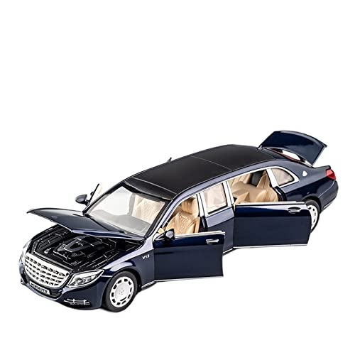 1 32 für Maybach S650 Extended Edition Spielzeug Metall Modellauto Simulation Sammlung Sound und Licht Geschenke Druckgussmodelle Motorfahrzeuge(B) von DUEVEL