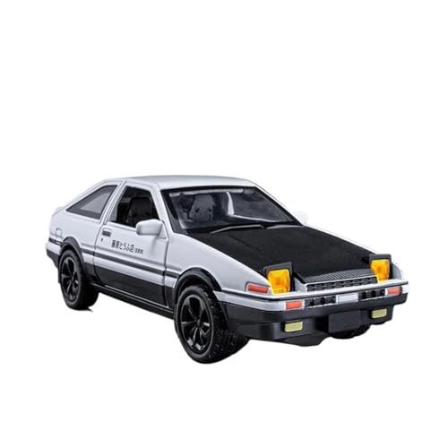 1 36 Für Toyota Initial D AE86 Legierung Sportwagen Modell Rennfahrzeug Modell Sound Und Licht Spielzeug Geschenk Druckgussmodelle Motorfahrzeuge von DUEVEL