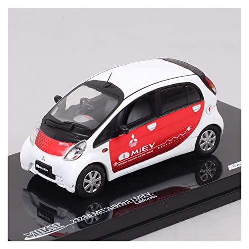 1 43 Diecast Spielzeugfahrzeug Für Mitsubishi I-MiEV Simulationslegierung Automodell Sammlerstück Souvenir Druckgussmodelle Motorfahrzeuge(Rot) von DUEVEL